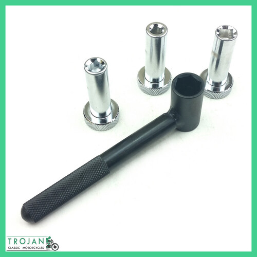 VALVE AND ROCKER TAPPET ADJUSTMENT TOOL KIT, TRIUMPH, BSA, NORTON