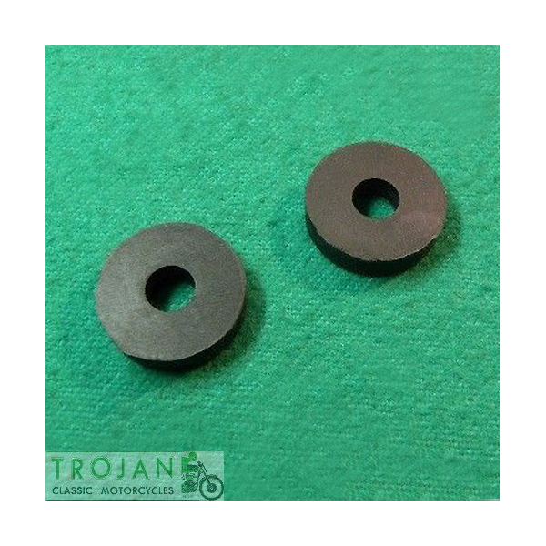 BATTERY CARRIER TRAY MOUNTING RUBBER, TRIUMPH, 1963-70 (PAIR) 82-6968, 82-9442